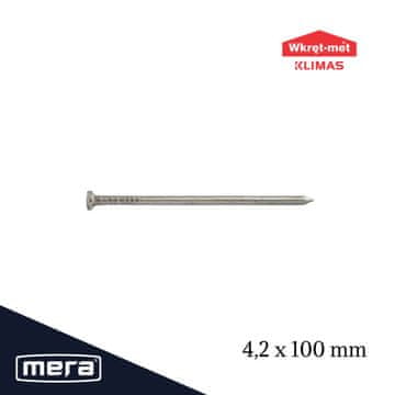 Wkret-Met Gradbeni žeblji Wkręt-met 4,2x100 črni 5 kg
