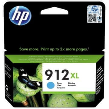 Hewlett Packard Kartuša s črnilom HP 912XL (3YL81AE), cian