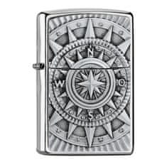 Zippo Vžigalnik Zippo z emblemom kompasa 2005350