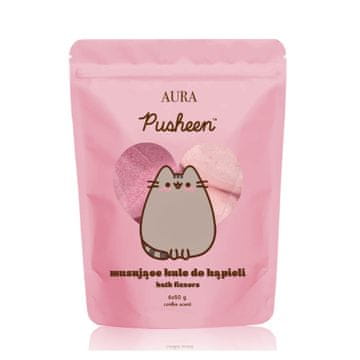 shumee Pusheen Šumeča kopel 6x50g srček MIX SL
