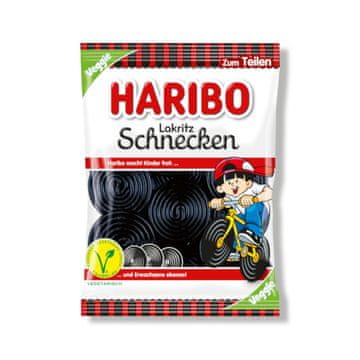 Haribo Żelki Lakritz Schnecken 175g -