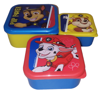 shumee Škatla za malico PAW Patrol 3 kosi 3v1