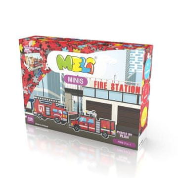 MELI Meli Minis Fire 2v1 kocke - 500 kosov.