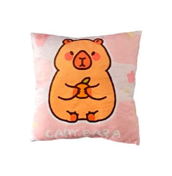 Carbotex Otroška blazina Capybara Velvet 40 cm