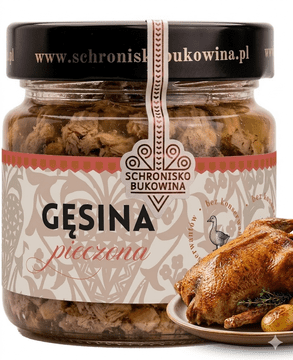 shumee Pečena gos 180g - Zavetišče Bukowina