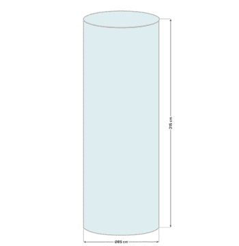 shumee Pokrov za radiator Bolzano 85x215cm