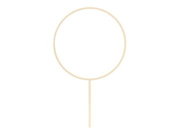 PartyDeco Lesen okrasek za torto RING CIRCLE