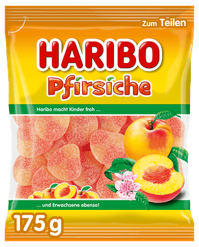 Haribo Żelki Pfirsiche 175g -