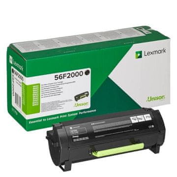 Lexmark Lexmark 56F2000 toner, črn
