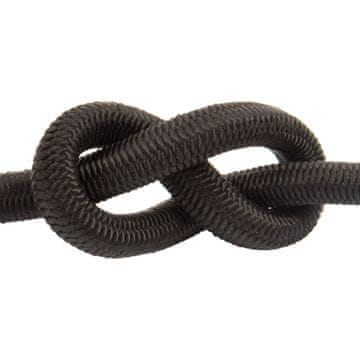 shumee DQ-PP Gummiseil | 10 mm | 1m | Schwarz | Expanderseil Expander Gummischnur Gummikordel Spannseil Planen Seil Spangummi
