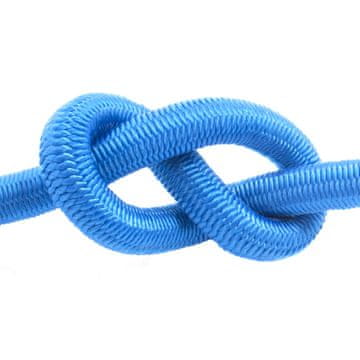 shumee DQ-PP Gummiseil | 8 mm | 1m | Blau | Expanderseil Expander Gummischnur Gummikordel Spannseil Planen Seil Spangummi