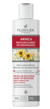 shumee Micelarni odstranjevalec ličil z arniko za kožo z žilami, nagnjeno k rdečici 225 ml / 2604
