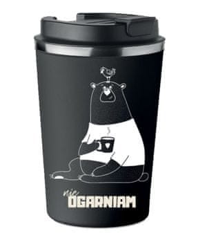 shumee Vrhunska termo skodelica z zabavnim potiskom "Ne morem ga dobiti" medvedek 350 ml KT_053