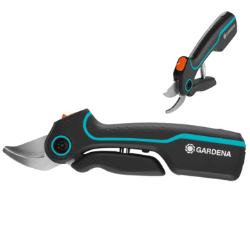 Gardena 12222-20 AssistCut akumulatorske škarje za obrezovanje 25 mm, 1400 rezov, USB-C