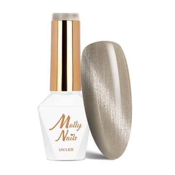 shumee Hibridni LED/UV gel lak Molly Nails Cat Eye Crystal Water hema/Di-hema Free št. 160 8 g