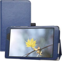 shumee Ovitek za tablico Alldocube iplay 8T, temno moder, zaprt, z zavihkom, visoka zaščita
