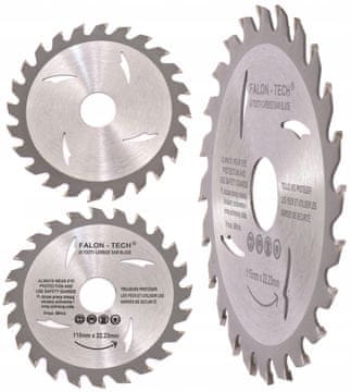 shumee Žagin list s karbidno konico za les 115 mm x 22,2 x 24T žagin list s karbidno konico