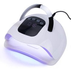 shumee UV/LED svetilka za nohte 258 W za hibridne lake, gele in akrilne gele, bela X19 MAX
