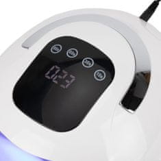 shumee UV/LED svetilka za nohte 258 W za hibridne lake, gele in akrilne gele, bela X19 MAX