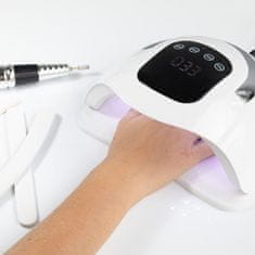 shumee UV/LED svetilka za nohte 258 W za hibridne lake, gele in akrilne gele, bela X19 MAX