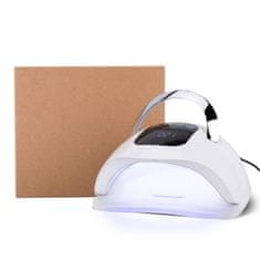 shumee UV/LED svetilka za nohte 258 W za hibridne lake, gele in akrilne gele, bela X19 MAX