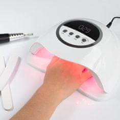 shumee UV/LED svetilka za nohte 320W za hibridne lake, gele in akrilne gele, bela X20 MAX