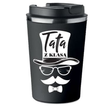 shumee Vrhunska termo skodelica s potiskom očeta, elegantno očetovo darilo, 350 ml KT_110