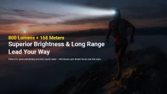 Nitecore Naglavna svetilka Nitecore UT27 Pro (2025) 800lm USB-C / 3xAAA + dodatna baterija