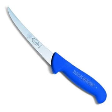 shumee Nož za izkoščevanje z ukrivljenim rezilom 13 cm, trd, moder