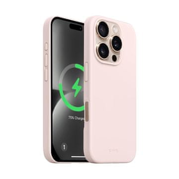 Crong Crong Color Cover Magnetic - ovitek MagSafe za iPhone 16 Pro Max (peščeno roza)