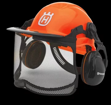 Lumberjack Čelada Lumberjack komplet Forest Husqvarna Functional fluorescentna originalna
