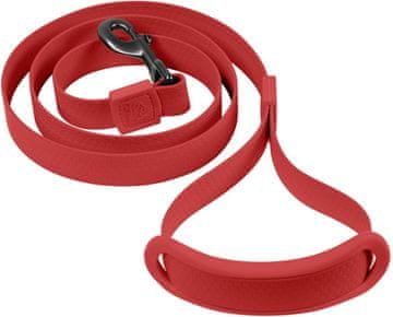 shumee Rdeč povodec za velike pse, dolžina 1,4 m, PVC najlon, vodoodporen, za trening