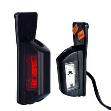 shumee LED pozicijska luč, bela in rdeča, desna, viseča, zadnja, 12V 24V - LD 731/P