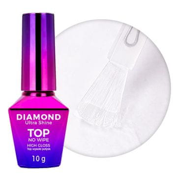 shumee Diamond Ultra Shine nadlak brez brisanja, visok sijaj, Molly Nails Clear 10g