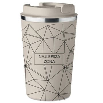 shumee Vrhunska termo skodelica s potiskom - darilo za najboljše žene 350 ml KT_089