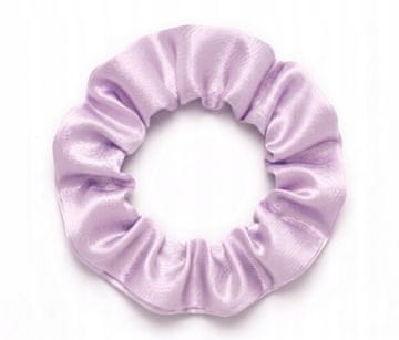 shumee Svilen trak za lase scrunchie, barva murve, 6A vijolična, velikost S premium
