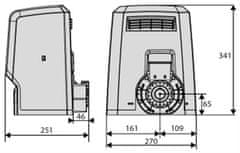 BFT BFT ares ultra BT B1000 KIT INT za drsna vrata 1000 kg