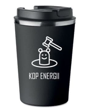 shumee Vrhunska termo skodelica s potiskom KOP za kavo Energy 350 ml 0,35 l KT_001
