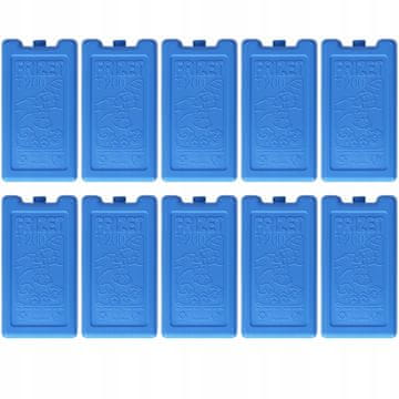 FRIZET Zamrzovalni obkladki za potovalno hladilno torbo, termo torba, 10 x 200 ml