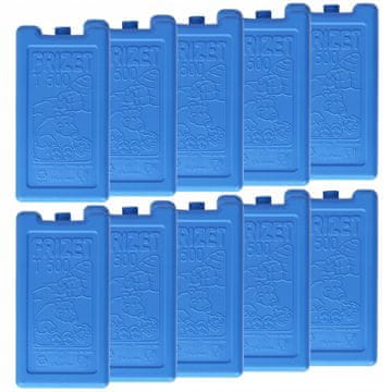 FRIZET Zamrzovalni obkladki za potovalno hladilno torbo, termo torba, 10 x 500 ml