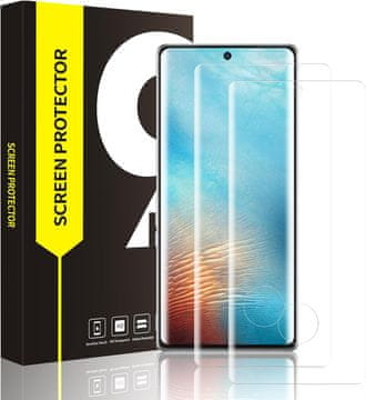 shumee 2x kaljeno steklo za Samsung Galaxy Note 20 5G, trdno in trpežno zaščitno
