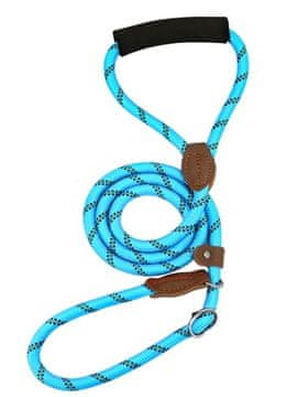 shumee Povodec za ovratnico ZA PSA, nedrseč, moder, dolžina 130 cm, premer 10 mm
