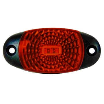 shumee Rdeča LED pozicijska svetilka z 2×0,75 mm² kablom 12V 24V - FT-025 C LED