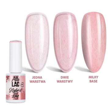 shumee Hibridni LED/UV gel lak Pinks Blush Blanket AlleLac hema/Di-hema Free 6g