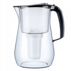 Aquaphor Aquaphor Provence 4,2-litrski vrč za filtriranje + 6 kartuš, črne barve