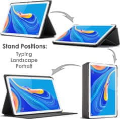 shumee Ovitek za tablico za Huawei MediaPad M6 10.8 2019 moder, zaprt, zaščiten