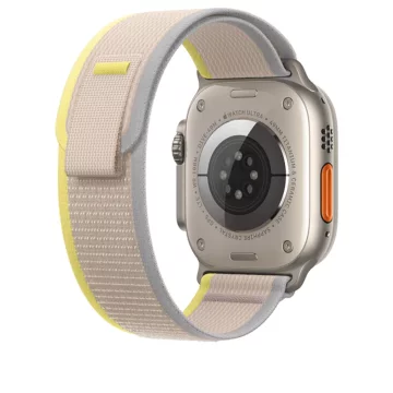 shumee Zapestnica za Apple Watch 1/2/3/4/5/6/7/8/9/10/SE 42/44/45 kremne barve