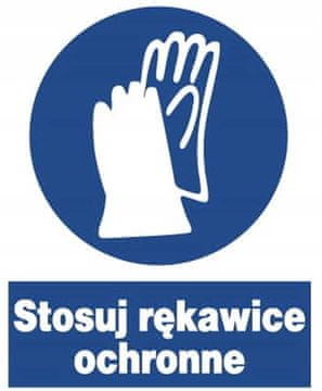 shumee ZNO-7 - Znak za varnost in zdravje pri delu - Nosite zaščitne rokavice