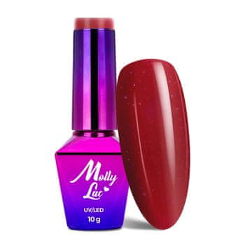 MollyLac Hibridni gel lak MollyLac Hearts & Kisses št. 197 Dazzling Kisses 10 g