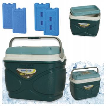 Pinnacle Velika hladilna torba Pinnacle 20L modra + 4 vložki 2x 500ml 2x 1000ml